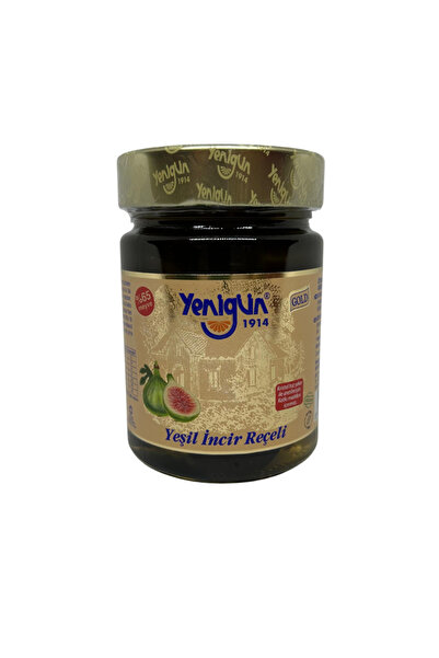 Yenigün GOLD Seri Yeşil İncir Reçeli %65 Meyve - 400 gr