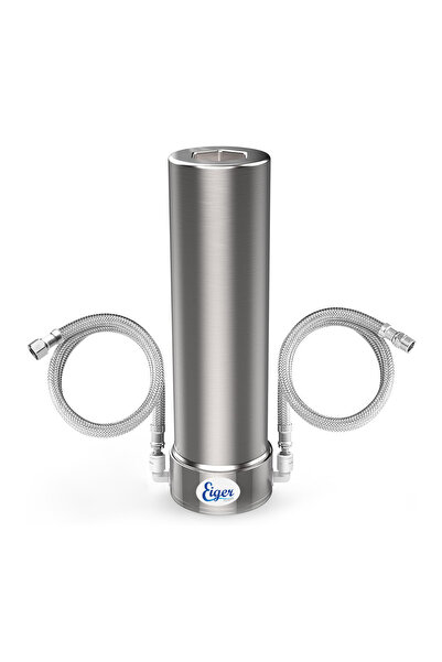 Eiger Filter Eiger Ανοξείδωτη Μονή Συσκευή Φίλτρου Νερού Κάτω Πάγκου με Φίλτρ...