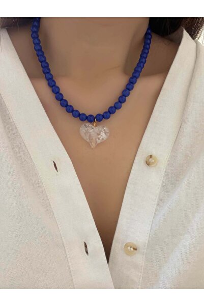 Venus Design Heart Bead Necklace