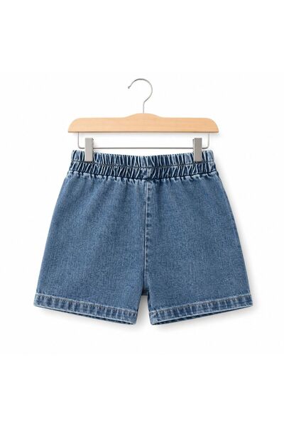 Galeri Çocuk Boy's Two-Piece Set with Denim Shorts