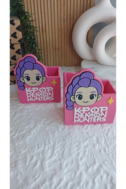 Kidyco.Store K-Pop Demon Hunters Rumi Figured Pen Holder |   Desktop Organizer |   Decorative Pencil Case |   Stationery Organizer