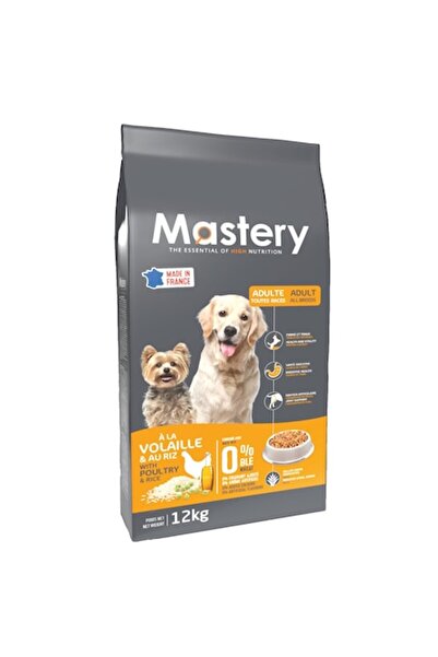 MASTERY Hrană pentru câini adulți, pentru câini de talie mică și medie, cu pu...
