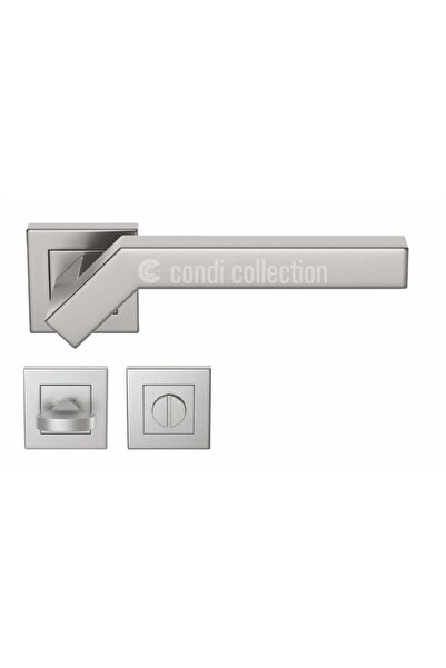 Condi Collection 101KBL مقبض باب من الفولاذ المقاوم للصدأ من الساتان