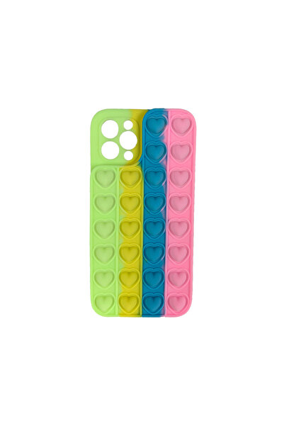 lemontti Husa iPhone 11 Pro Heart Pop it Multicolor 4