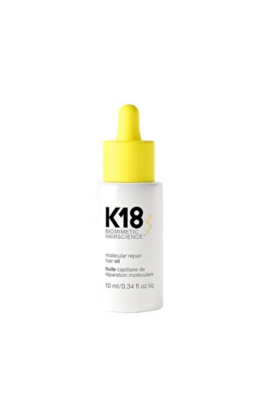 K18 Molecular Repair Hair Oil Onarıcı Saç Bakım Yağı Tülerme Karşıtı 10 ml El...