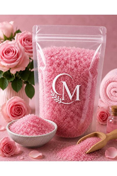 COLOURFUL MASAL 160 GR. GÜL KOKULU Banyo Tuzu, Nem Bombası, Banyo Bombası Tuz...