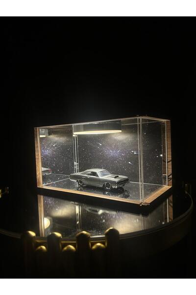 Shopyus Işıklı Diecast Araç Sergi Vitrini – Galaxy Edition