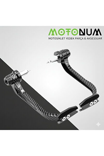 Motonum Yamaha Xmax 250 Manet Koruma Karbon Desenli-Siyah-Mkm30565