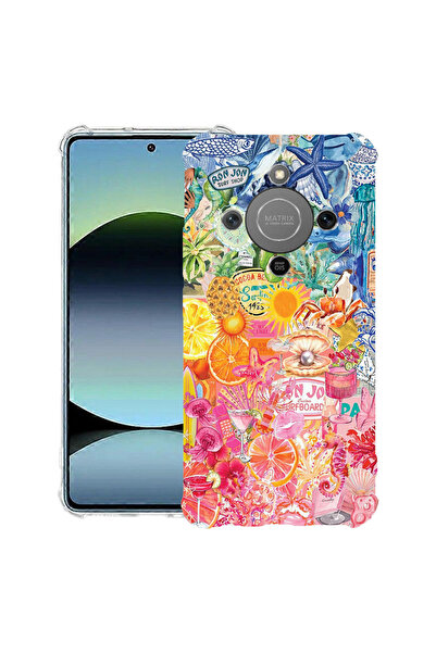 bestcase Husă Antișoc pentru Honor Magic8 Lite, Tropicală, 3128364 AS 2037