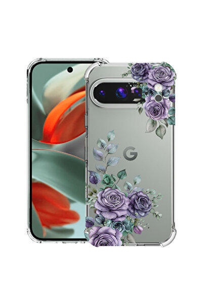 bestcase Husă Antișoc pentru Google Pixel 10 / Pixel 10 Pro, Florală - Floare...