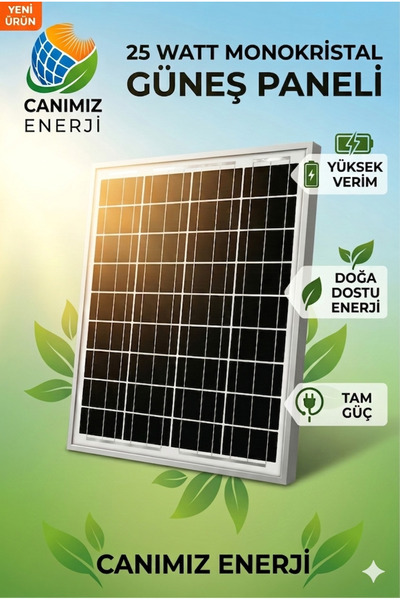 Elektrikliçit Çit Sistemleri 25W Monokristal Güneş Paneli - Yüksek Verimli Ta...