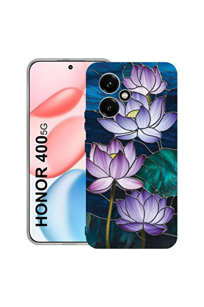 bestcase Husă Antișoc pentru Honor 400, Florală - Lotus cu Vitralii, 2041147 ...