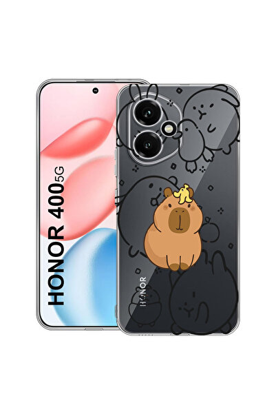bestcase Husă Antișoc pentru Honor 400, Capibara Kawaii de desene animate, 20...