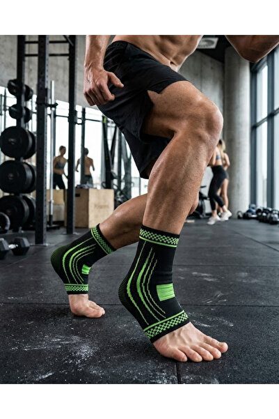Lisinya 2 Pieces of Sports Ankle Support with Compression for Comfortable and...