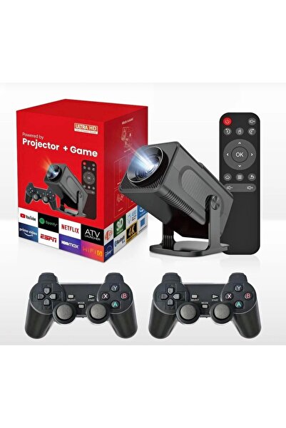 SIGHTZER HY320MAX ANDROİD PROJEKTÖR + GAME PROJECTOR ULTRA HD 4K EV SİNEMA YA...