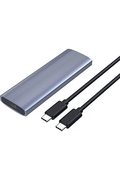 Bluesery BS-M222 USB 3.1 Type-C To Pcı-E Express Nvme SSD M.2 M-Key Hard Disk...