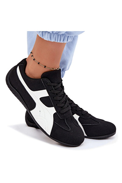 BOTO Adidași negri de damă Maple 41