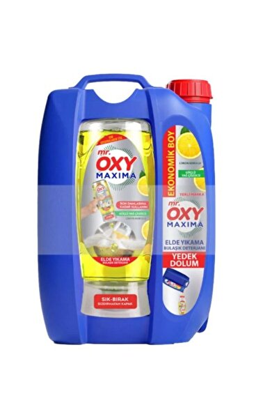 MR.OXY Mr. Oxy Limon Kokulu Bulaşık Deterjanı 3500+500 Ml