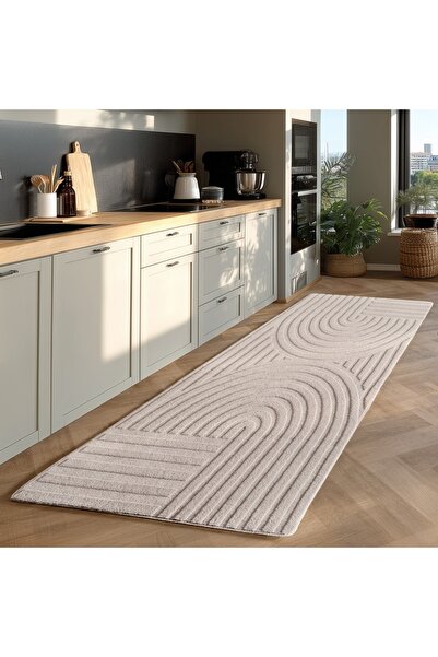 VivaDeco Covor traversa Pompei V1 Crem, 80x 250 cm