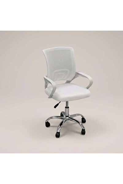ALBAGSHI White Office Chair BGSH905