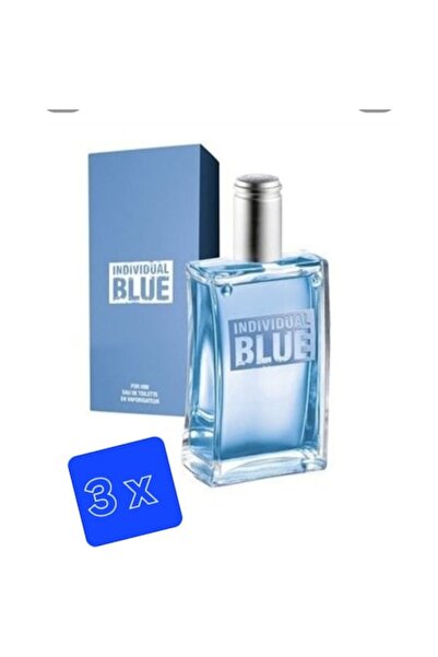 AVON Σετ 3 x Eau de Toilette Individual Blue, 3 x 100 ml