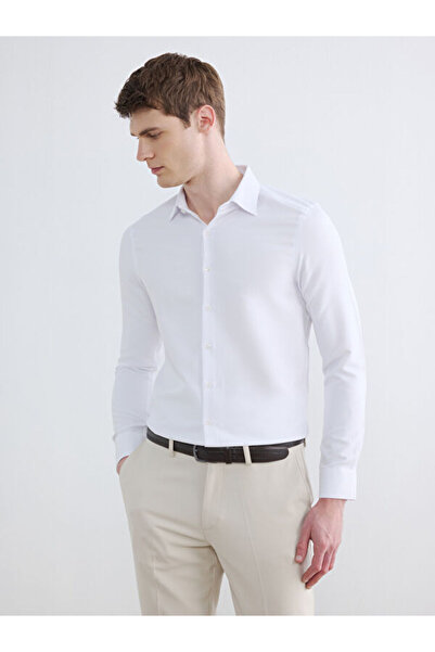 LC Waikiki Slim Fit Dobby Men's Shirt from Uzg Store for Style Enthusiasts