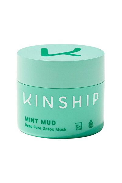 Kinship , Mint Mud Deep Pore Detox, Balancing, Mud Mask, For Face, 57 g