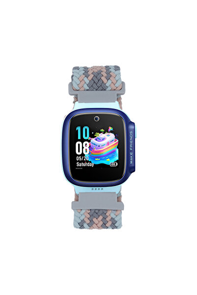 Genel Markalar Huawei GT4 41mm KHYR KRD-139 18mm Çocuklara Özel Örgü Kordon -...