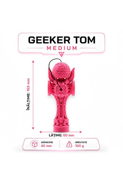 TOM GO Kendama Geeker TOM Pink