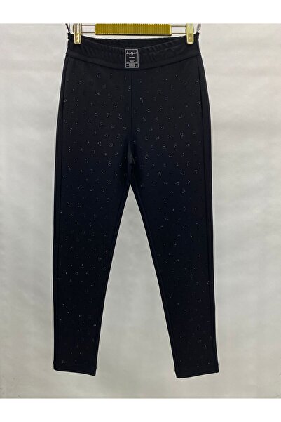 LADYDUİN bel lastik on taslı pantolon
