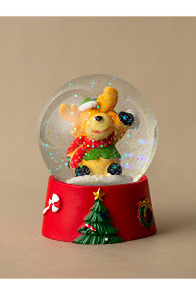 LC Waikiki Glob de zăpadă decorativ din sticlă 6x6x8 cm