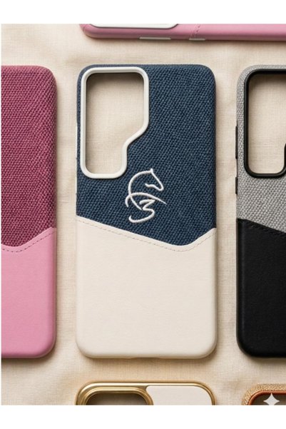 snapcart F3 Premium Fabric Leather Case Cover for Samsung Galaxy S25 Ultra – Shockproof Protective Back Cover