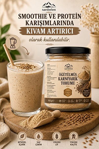 sarıbelen Karnıyarık Otu Tozu (Psyllium) 90 g