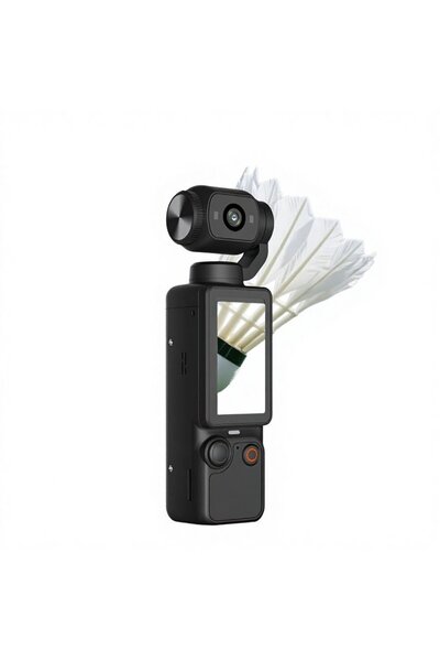 Çeşithane 1080P Spor Kamera WiFi Döner Lens Çift Işıklı Mini Kamera