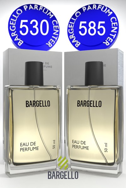 Bargello 530 Erkek Parfüm Fresh 50 ML EDP + 585 Erkek Parfüm Floral 50 ML EDP