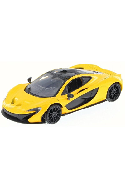 Noname Macheta auto metalica Kinsmart McLaren P1 Galben, Scara 1:36