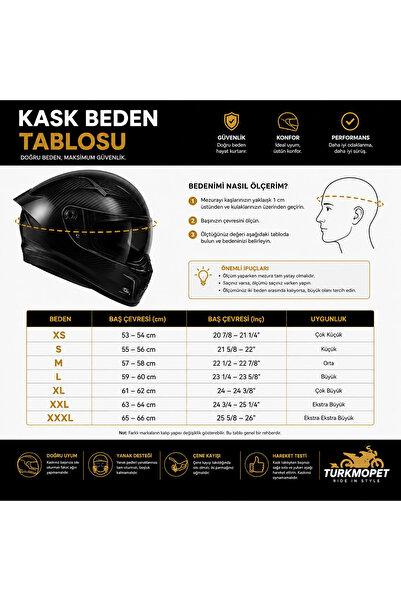 TÜRKMOPET VRT Çene Açılır Güneş Vizörlü Kask + Plakalık