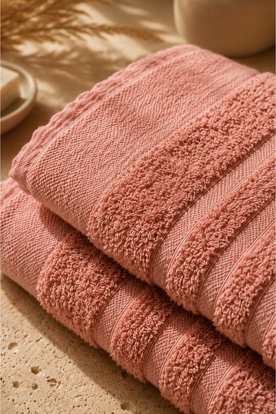Casnack Sahra model 2-piece bathroom towel set