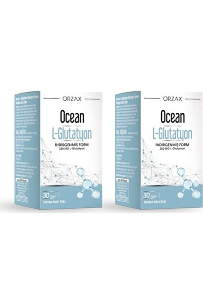 Orzax Ocean L-Glutathione 250 Mg 30 Tablets X 2 Pieces