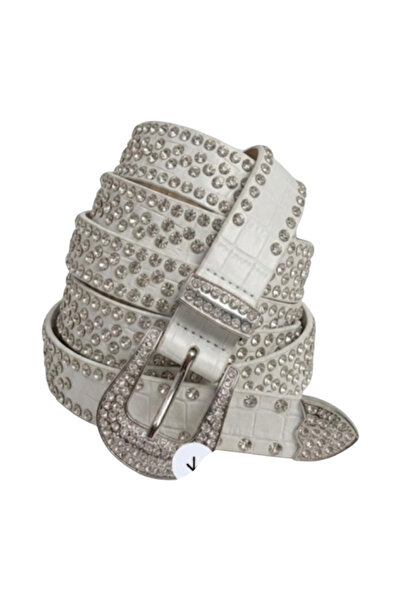 targay Belt with Full Stones on It