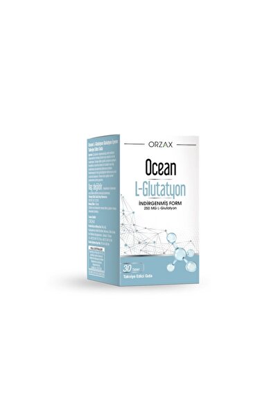Orzax Ocean L-Glutathione 250 Mg 30 Tablets