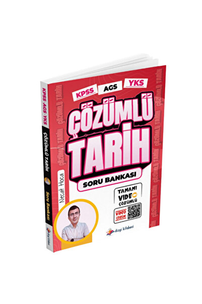 Dizgi Kitap KPSS MEB AGS YKS E-KPSS Tamamı Video Çözümlü Tarih Soru Bankası N...
