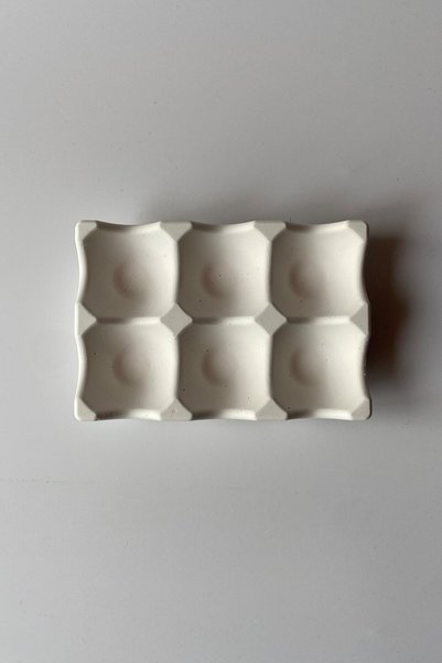 BoHome Tbohome Beton 6-Piece Egg Cup White