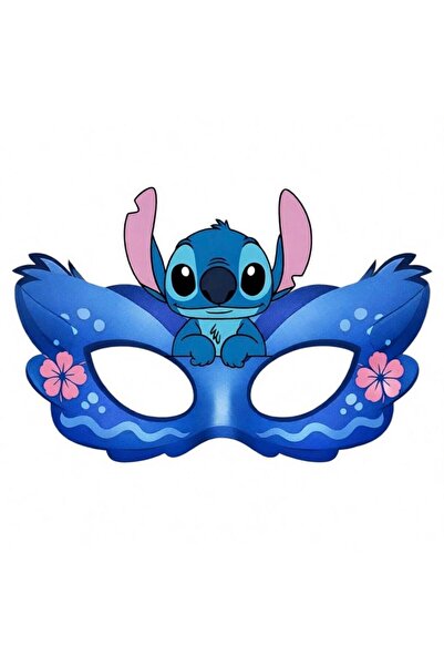 Partiden Stitch Karton Maske 6 Adet