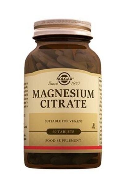 Solgar Magnesium Citrate 60 Tablet