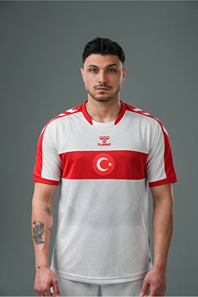 hummel Milli Takım Forma 2025-2026 Beyaz