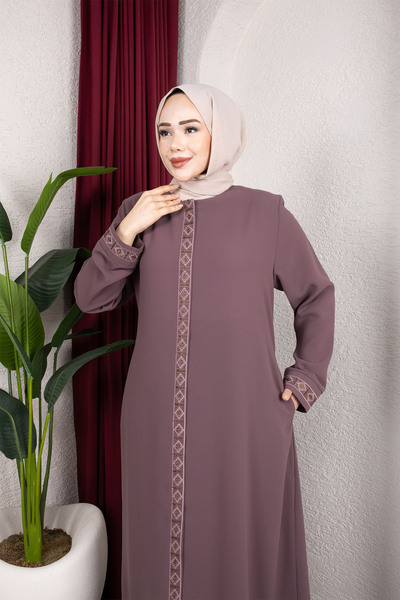 BYH MODA HANEDAN NAKIŞLI TAŞLI ANNE FERACE
