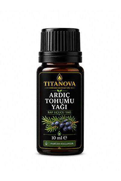 TİTANOVA Ardıç tohumu Yağı 10 ml Saf Bitkisel Uçucu Yağ