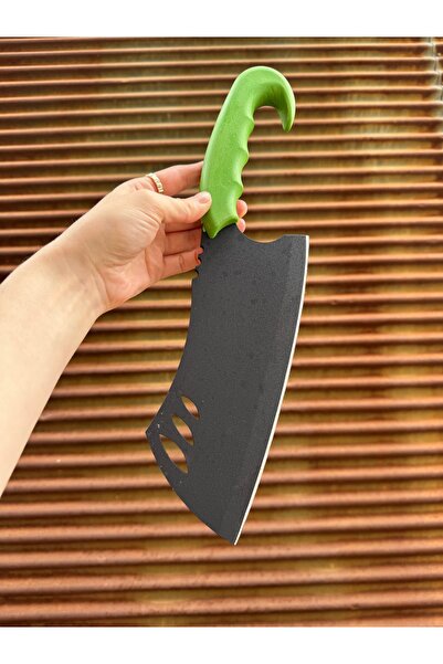 Atakknives Efsane Sertlikte Boyalı Krademir Satır Paslanmaz - Mutfak - Kurban...