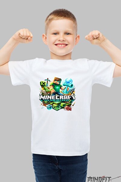 GILDAN Tricou Minecraft Kendama Model Cuburi Infinte